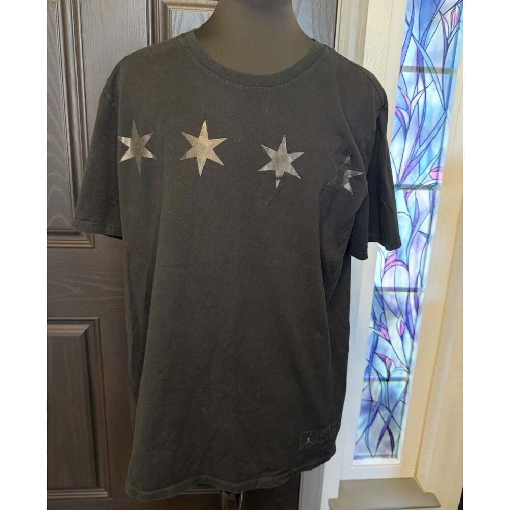 VTG Vintage 4 Star Nike Jordan Tee Size L Black